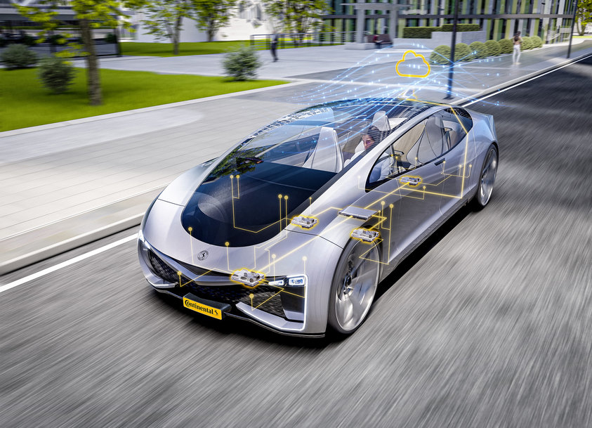 Efficient and high-performing vehicle architecture: Cooperation of Continental and Infineon